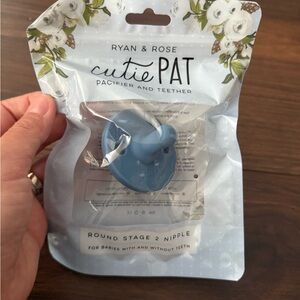 Ryan & Rose Cutie PAT Pacifier and Teether